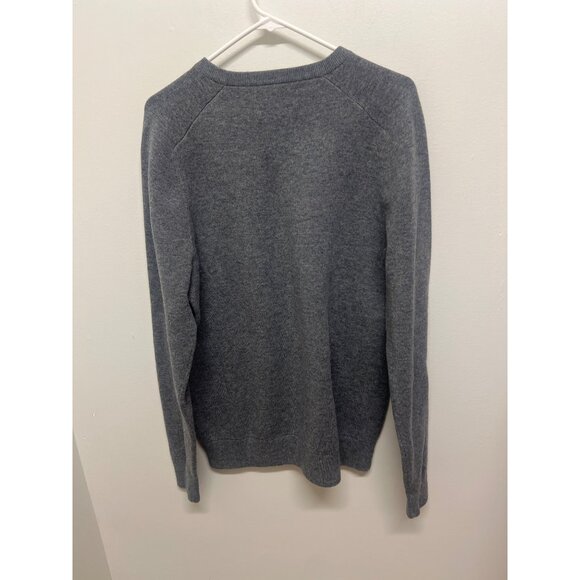 Mack Weldon Mens Gray V-Neck Tech Cashmere Sweater M - Picture 4 of 8